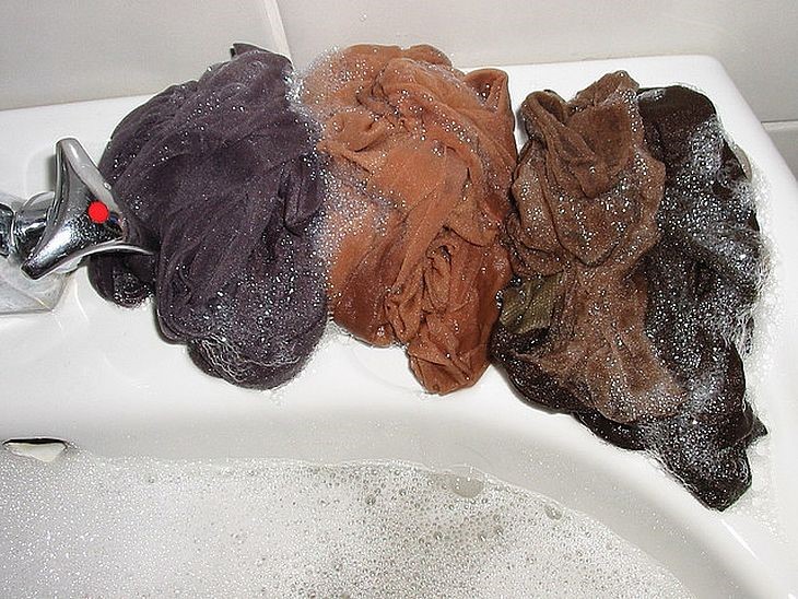 Стирка колготок