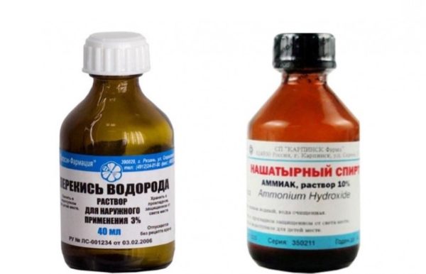 Спирт+перекись