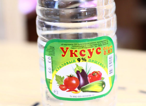 Поможет и слабый раствор уксуса Поможет и слабый раствор уксуса