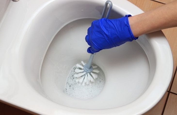 Чистим унитаз