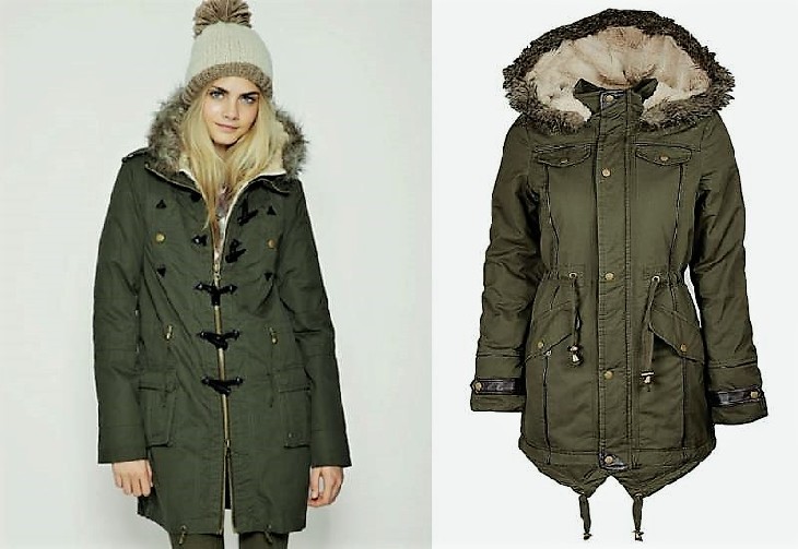 Парка с мехом