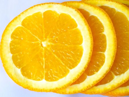 Нарезанный апельсин