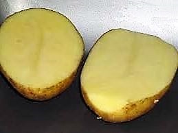 Картошка разрезана попалам