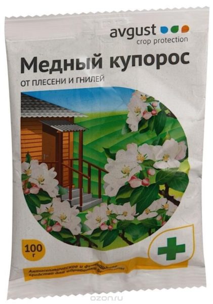 Медный купорос – от плесени Медный купорос – от плесени
