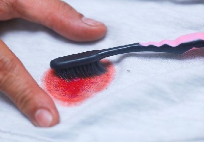 Обработка теплым раствором из спирта