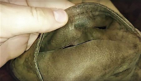 Засаленные места