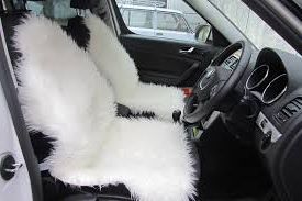Овчина на сиденье