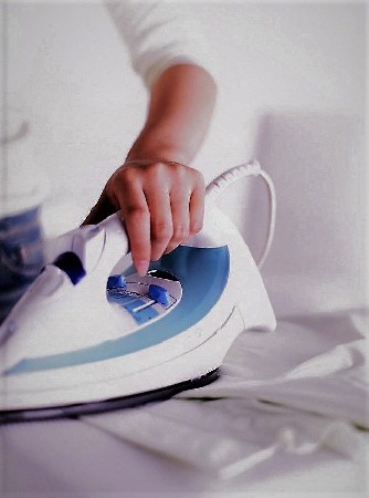 Глажка утюгом